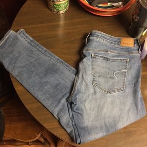 American Eagle super low jegging.
